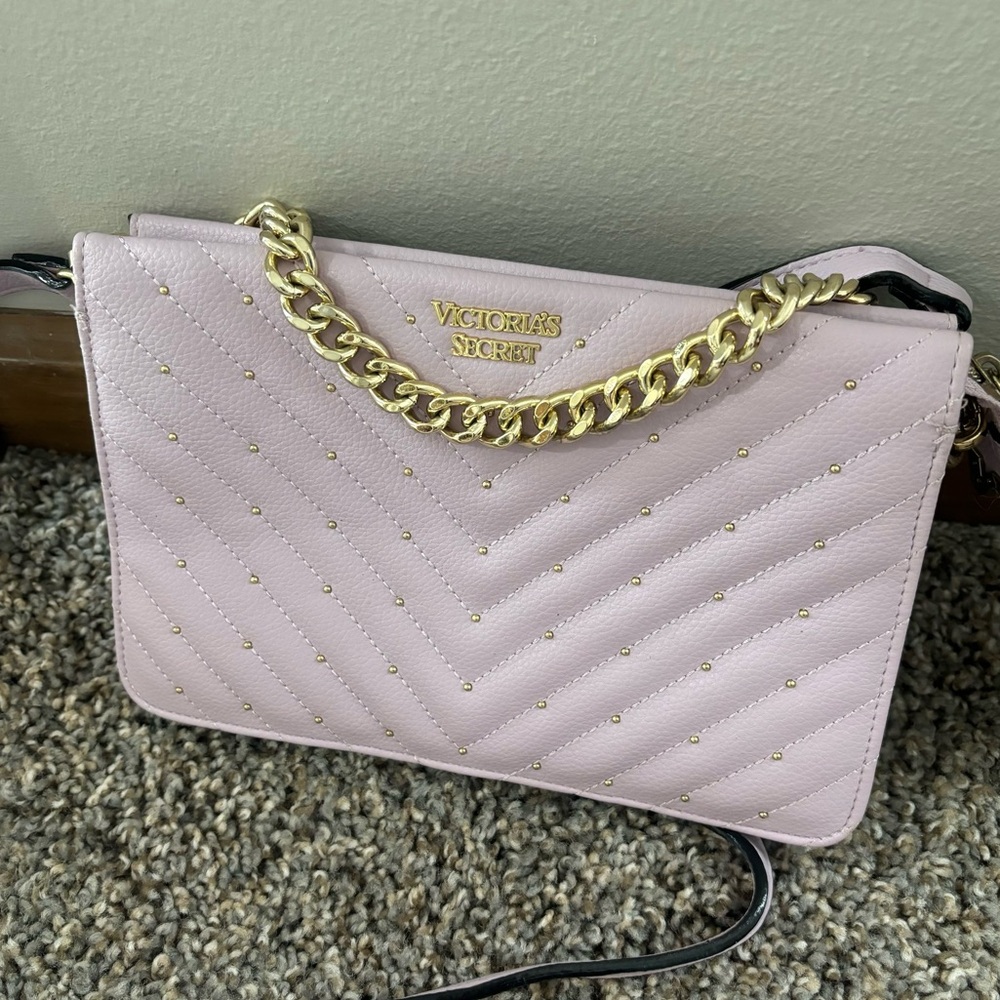 Victoria secret lilac purple bag